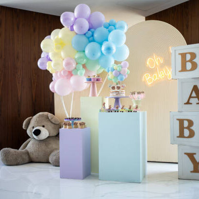 Baby shower et gender reveal